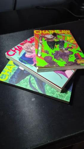 Mangá Chainsaw Man vol. 1 ao 3