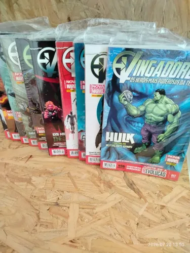 HQ Vingadores Nova Marvel dos Volumes 07 ao 16