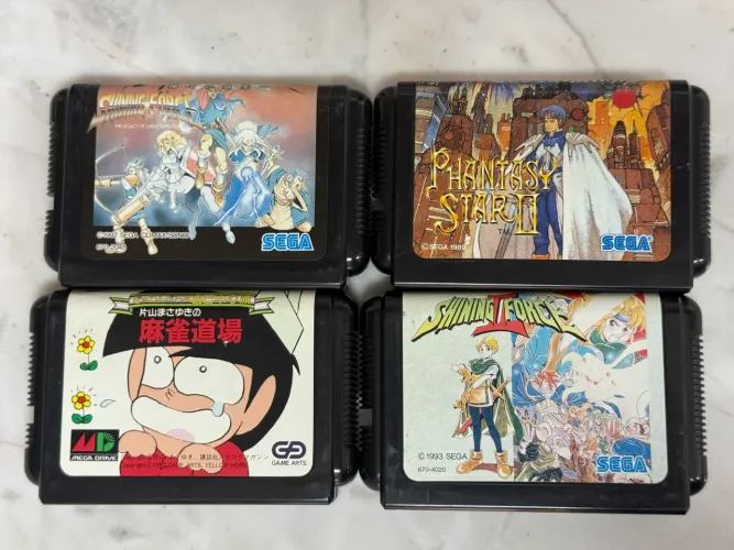 Lote de games Sega Mega Drive