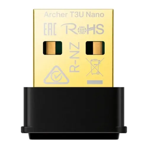 Adaptador Wifi TP-Link Archer T3U Nano, AC1300, Dual Band, ARCHER T3U NANO