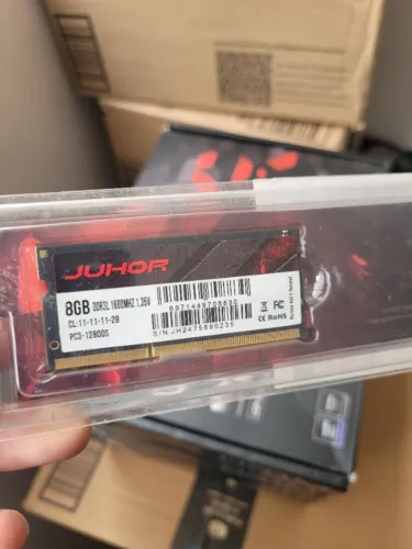 Memória RAM DDR3 1600Mhz 8GB p/ notebook 