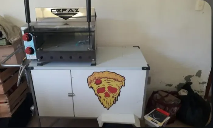 Vendo carrinho de pizza 