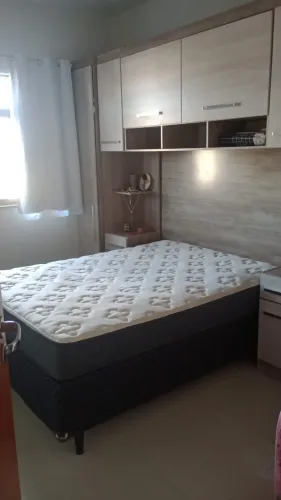 Cama box de casal com colchão