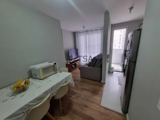 Apartamento para aluguel de 47m² com 2 quartos, suíte, varanda e vaga no Socorro - São Pau