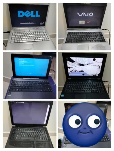 5 notebooks ligando