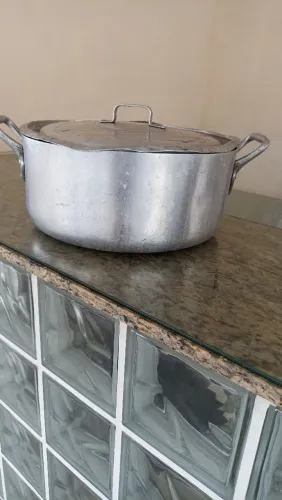 Panela de alumínio para fogão industrial 