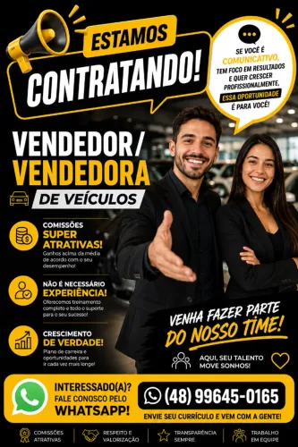 Contrata-se vendedor(a) automotivo