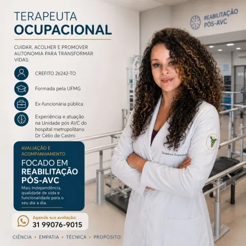 Atendimento de terapia ocupacional