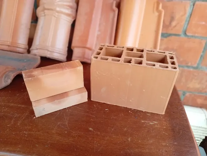 Tijolo pra churrasqueiras telhas capotes e blocos cerâmicos