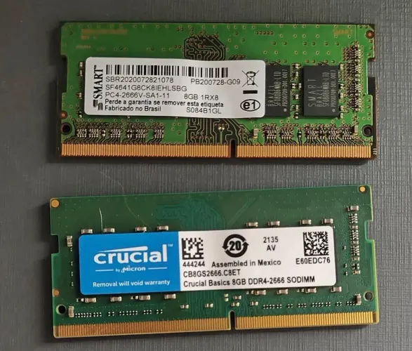 Memória 8 GB
