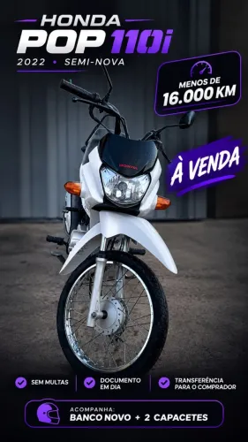 Moto Semi-Nova com menos de 16 mil km rodados