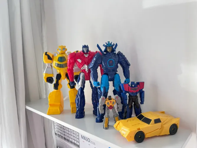 Conjunto de bonecos - Transformers