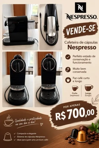 Cafeteira Nespresso