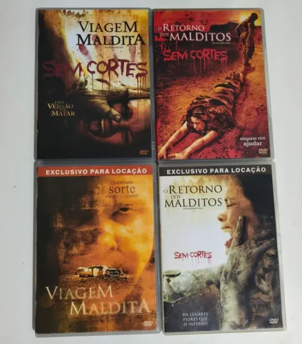 DVD Viagem Maldita / O Retorno dos Malditos