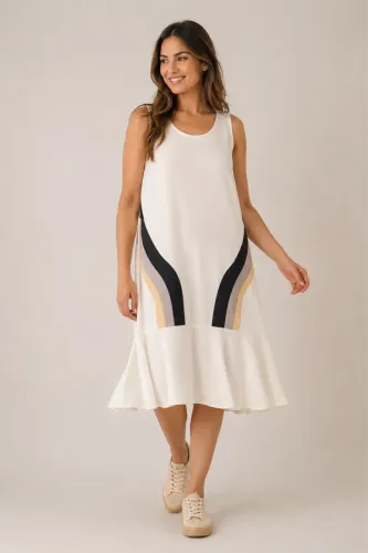 Vestido Animal Print Animale TAM G