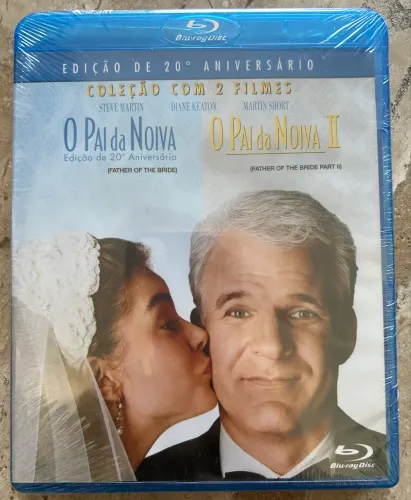 Blu-ray: O Pai da Noiva e O Pai da Noiva 2 (Ed. de 20° Aniversário) - Original e Lacrado