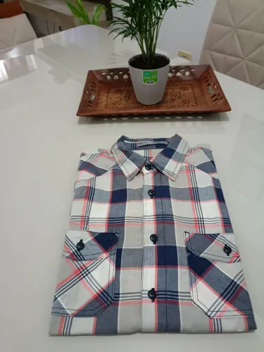 CAMISA XADREZ HERING MANGA CURTA