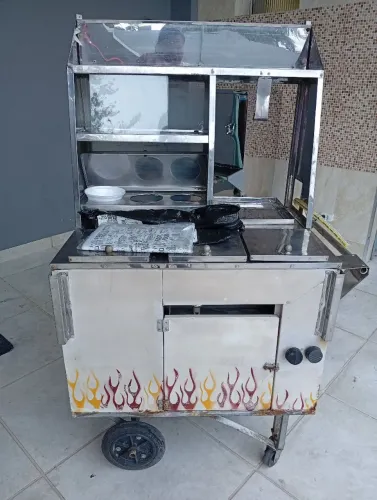 Carrinho de hotdog