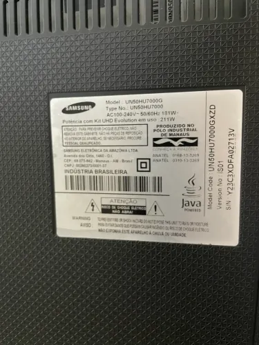 TV Samsung - Não liga