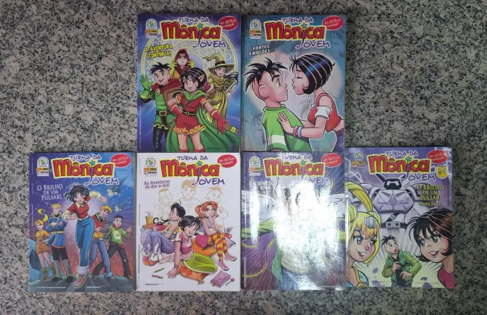 Coleção turma da Mônica jovem estilo Mangá!