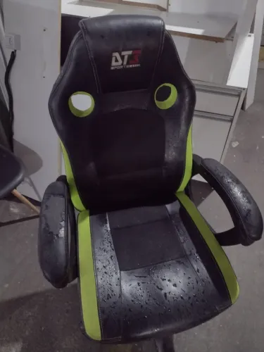 Cadeira Gamer DT3 GT Preta/Verde