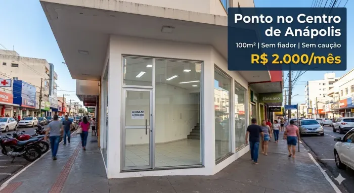 Alugo Ponto no Centro de Anápolis 