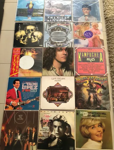 Lps Rock Pop Nacionais e Importados Excelentes 
