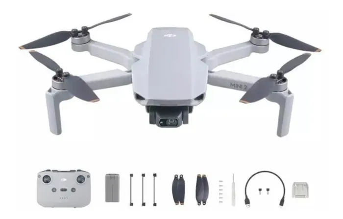 Drone DJI mini 2 4k Standart com 2 baterias