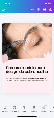  ? PROCURAM-SE MODELOS PARA DESIGN DE SOBRANCELHAS E CÍLIOS!