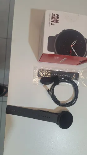 Relógio Polar Ignite 2, em excelente estado de conservação. Acompanha caixa original, carr