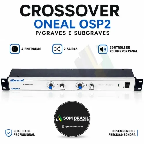Processador Crossover De Grave Oneal Osp-2