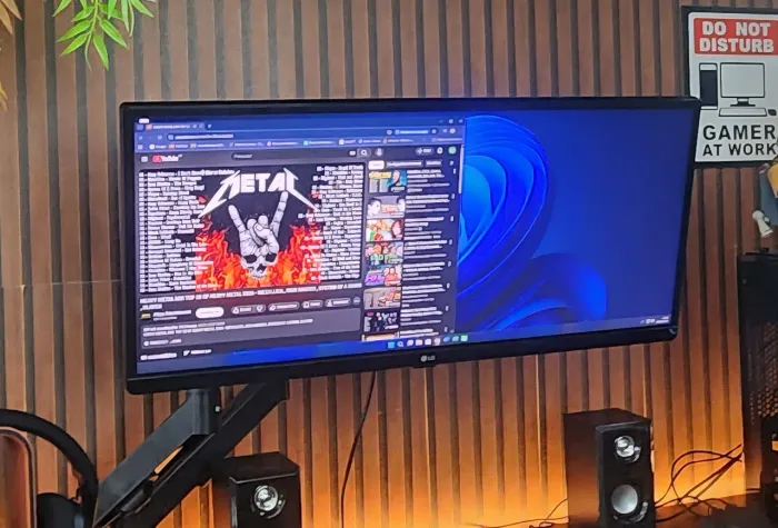 Monitor 24" ultrawide lg 75hz 