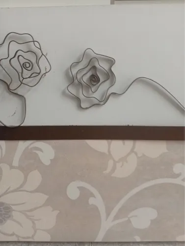 Quadro em madeira em textura em ótimo estado Tamanho 150 x50