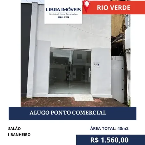 IMOBILIÁRIA LIBRA IMÓVEIS ALUGA PONTO COMERCIAL