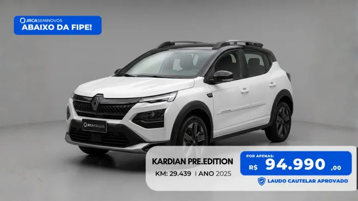 Renault Kardian Prem. ED Flex 1.0 TB 12V 5P Aut. 2025