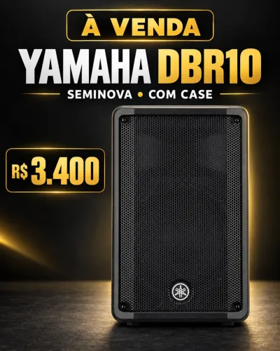 YAMAHA DBR 10 SEMINOVA COM CASE