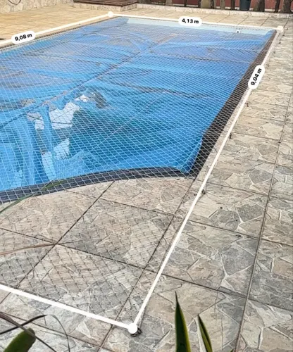Rede de proteção para piscina 