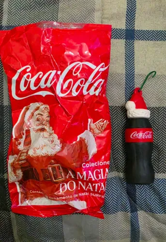 Garrafinha Coca Cola NOVA Natal 2024