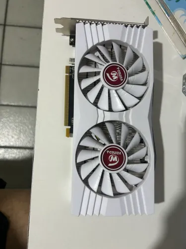 RX 580 8gb VEINEDA branca novíssima