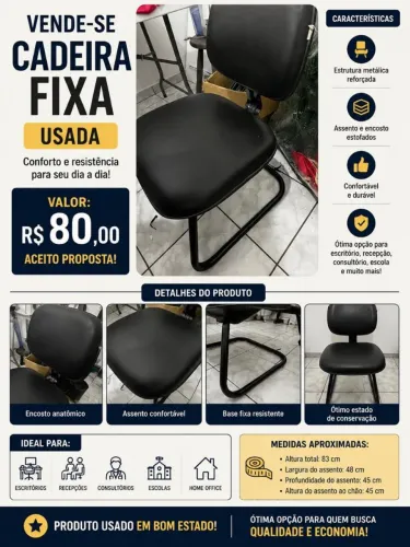 Cadeira secretaria