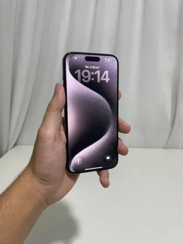 iPhone 15 Pro Max Titânio Preto 256gb - Preço Imbatível!