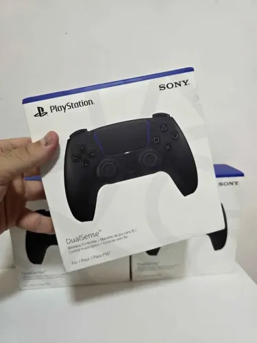 Controle PS5 DualSense Preto Lacrado com Garantia