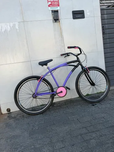 Bicicleta caiçara aro 26 revisada com nota 