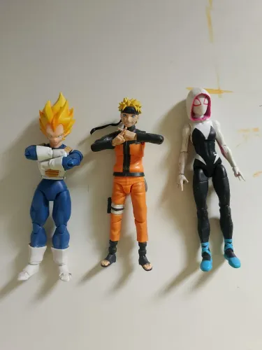 Lote 7 Action Figures (Marvel Legends, Sh Figuarts)