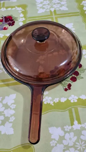 Frigideira grande de vidro Vision nova