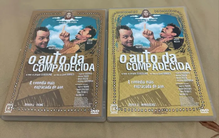 DVD Duplo O Auto Da Compadecida - Filme + Minissérie Original