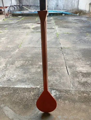 PAR DE REMO 1,30M MADEIRA LEI RUSTICO PARA CANOA 