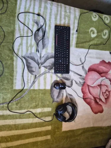 Kit Gamer Completo Teclado + Mouse + Fone USB