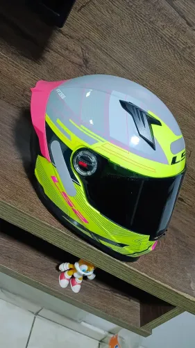 Capacete ls2 ff358 com 2 viseiras