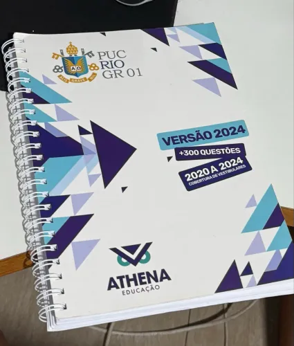 Caderno de Questões PUC-Rio Grupo 1. 2020-2024 300 páginas